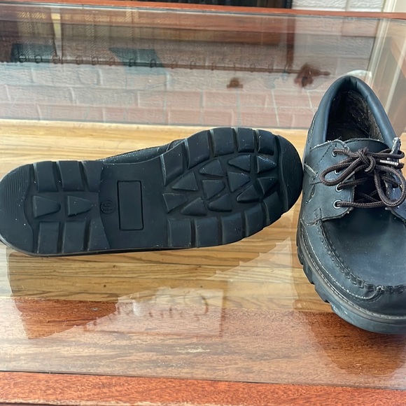 Rugged Original Outback Men's Sz 8 W Loafers Shoes Black - Picture 5 of 5